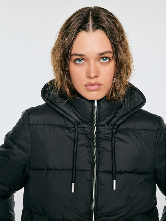 BIG STAR BIG STAR Kurtka zimowa SKYLAR Czarny Basic Fit