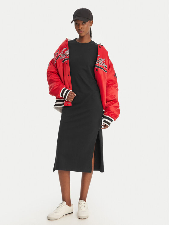 Kappa Kappa Ежедневна рокля Iclisia 332D7PW Черен Slim Fit