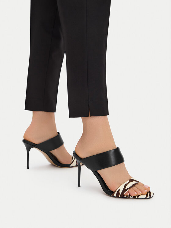 Eva Minge Eva Minge Pantoletten EO- MIRIAM-LT1916-1 Schwarz