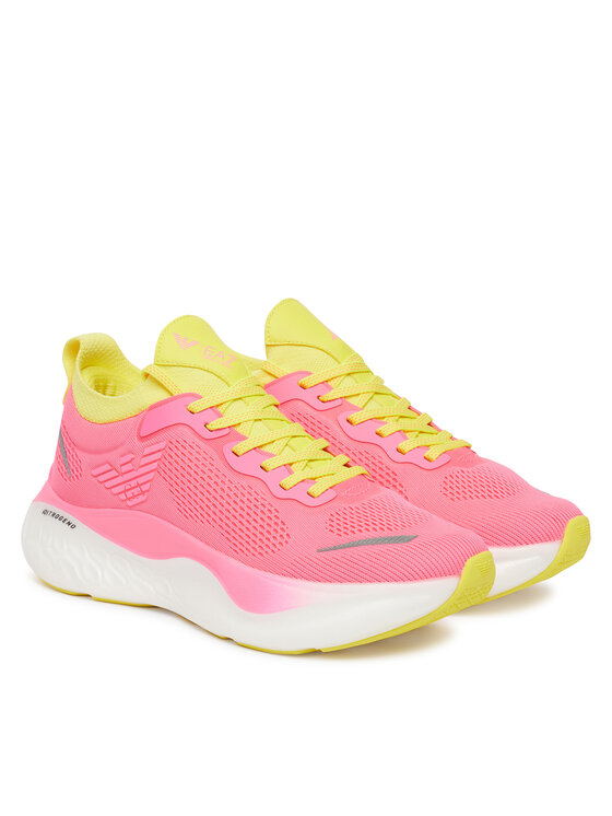 EA7 Emporio Armani EA7 Emporio Armani Sneakersy X8X246 XK443 MZ609 Růžová