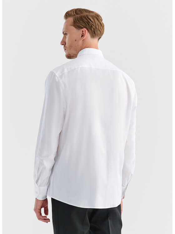 Pako Lorente Pako Lorente Koszula P000B-1X-057 Biały Regular Fit