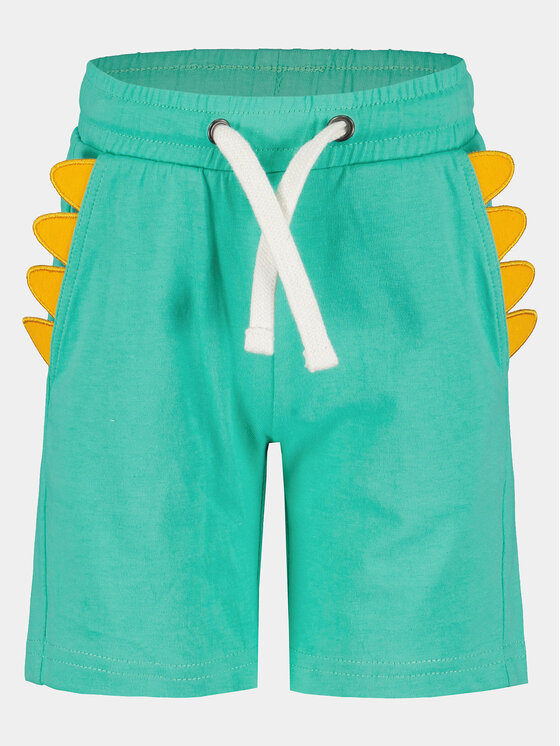 Blue Seven Blue Seven Sportovní kraťasy 824629 X Zelená Regular Fit