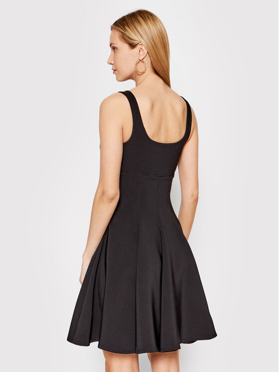 Versace Jeans Couture Versace Jeans Couture Rochie cocktail 72HAO947 Negru Regular Fit