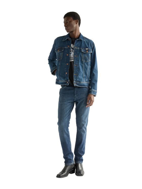 Wrangler Wrangler Jeansy 112388216 Niebieski Straight Fit