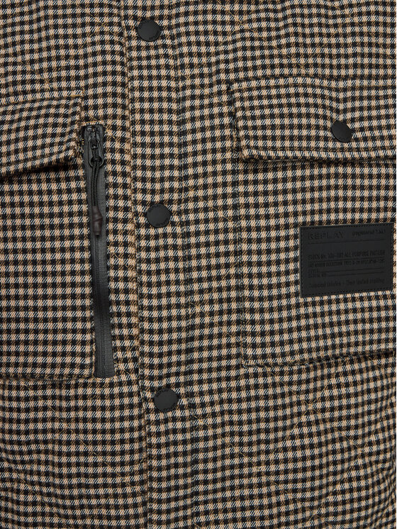 REPLAY Replay Преходно яке M8361A.000.52630 Кафяв Regular Fit
