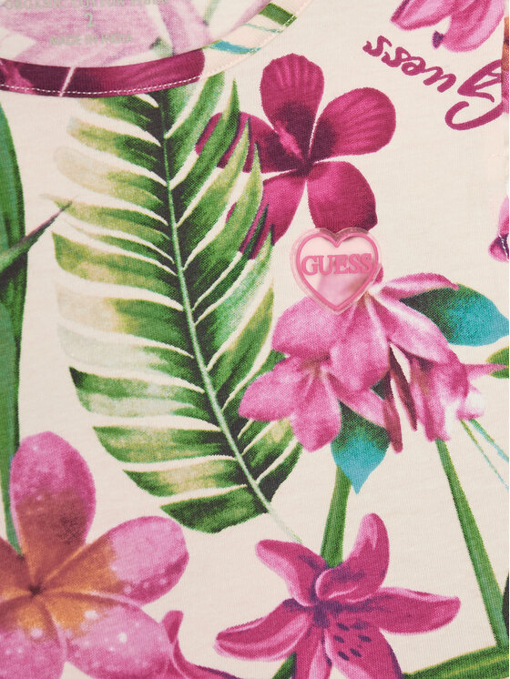 Guess Guess Vestito estivo K5GK14 K6YW4 Multicolore Regular Fit