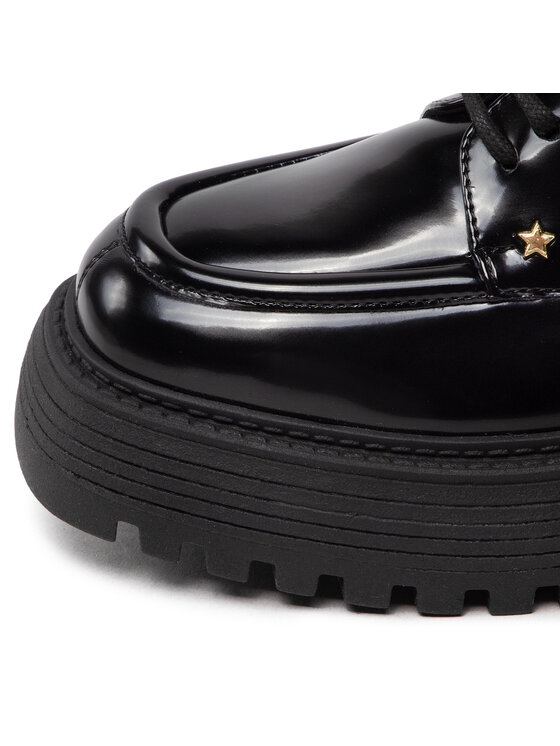 Chiara Ferragni Chiara Ferragni Oxford Schuhe CF3033-001 Schwarz
