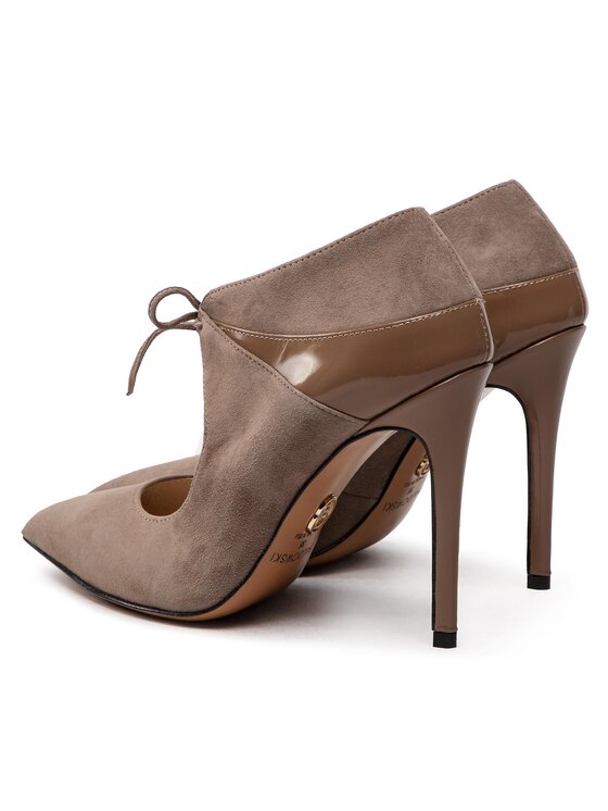 Scarpe stiletto D04052-E160-002 Marrone
