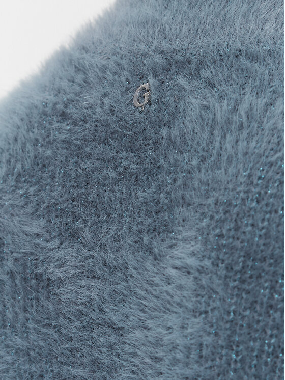Guess Guess Pletena obleka W3BK0Z Z3BS0 Mornarsko modra Slim Fit