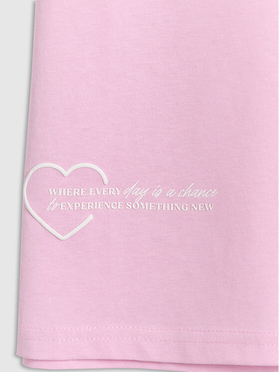 4F 4F Maglietta da nuoto 4FJRAW25TTSHF3187-56S Rosa Oversize