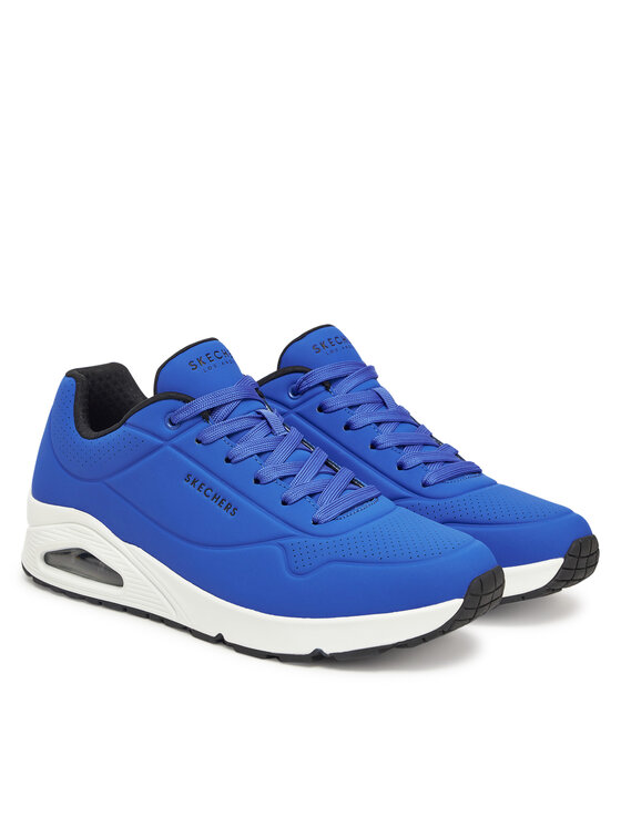 Skechers Skechers Sneakersy Uno - Stand On Air 52458/BLW Niebieski