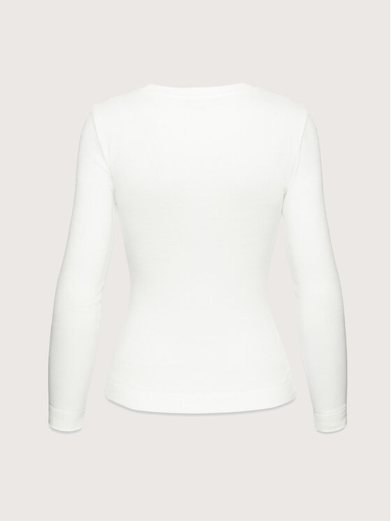 La Mania La Mania Longsleeve MARC Bianco Classic Fit