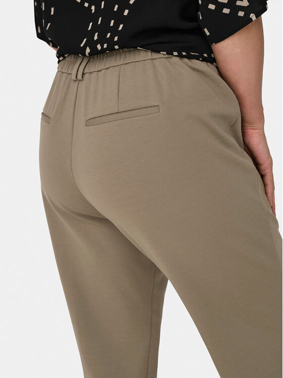 ONLY Carmakoma ONLY Carmakoma Chino Peach 15312306 Smeđa Slim Fit