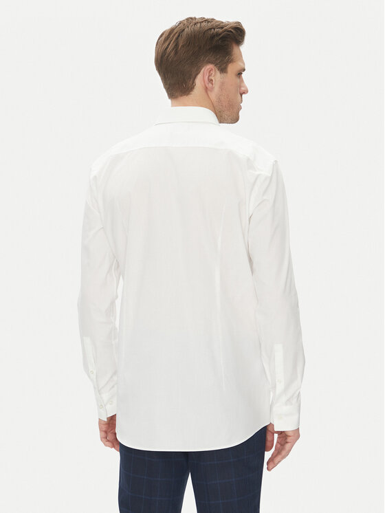 HUGO HUGO Риза Kenno 50539707 Бял Slim Fit