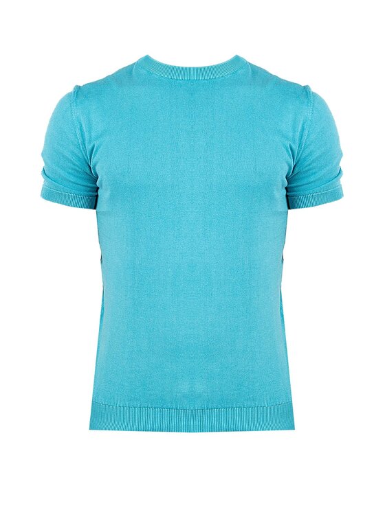 Xagon Xagon T-Shirt P23 081K 1200K Niebieski Regular Fit