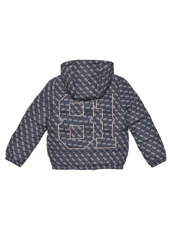 Guess Guess Žieminė striukė L5YL05 WHE60 Tamsiai mėlyna Regular Fit