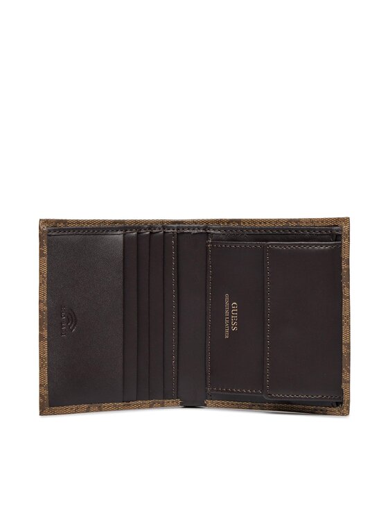 Guess Guess Голям мъжки портфейл SMVELE LEA22 Бежов