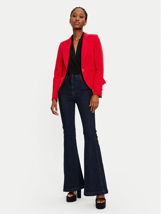 Rinascimento Rinascimento Giacca da abito 1000769225019 Rosso Slim Fit