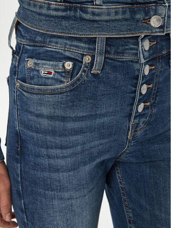 Tommy Jeans Tommy Jeans Farmer Nora DW0DW19546 Kék Skinny Fit