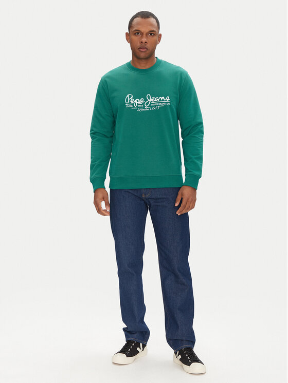 Pepe Jeans Pepe Jeans Bluză Dumas PM582832 Verde Regular Fit