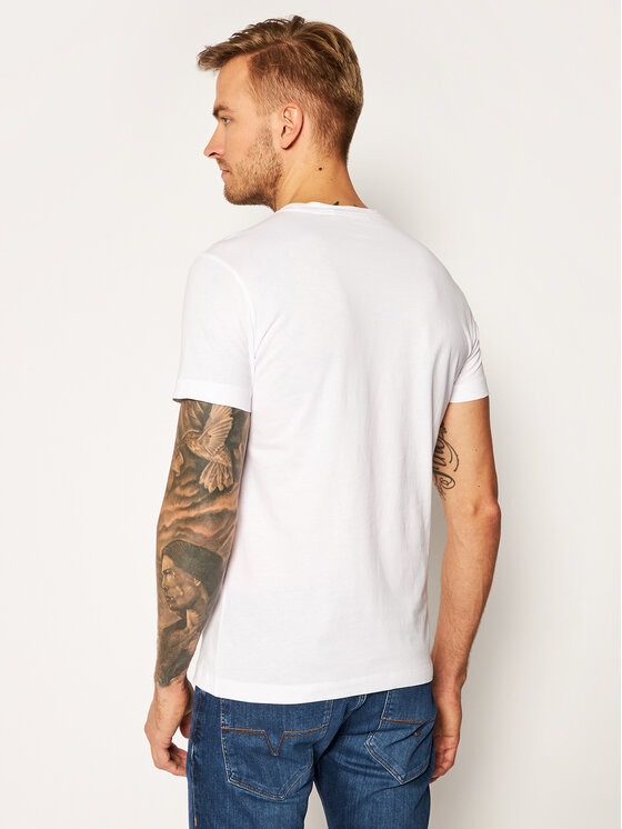 Calvin Klein Jeans T Shirt Core Monogram Logo J30J314314 Bia y Regular Fit Modivo.pl