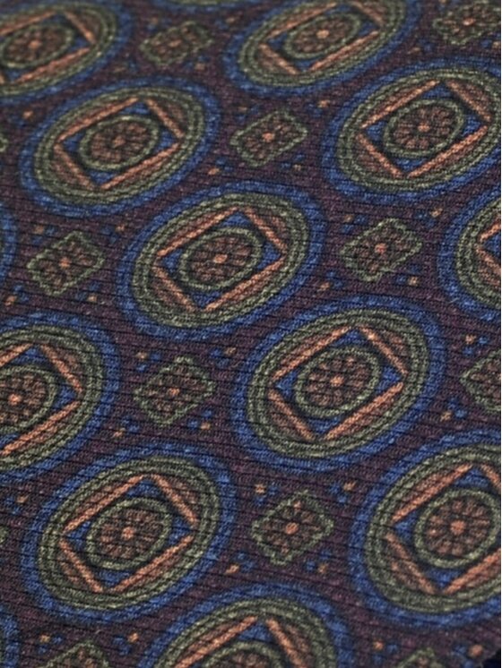 ELSNER ELSNER Γραβάτα JEDWAB ANCIENT MADDER A1085 Μωβ