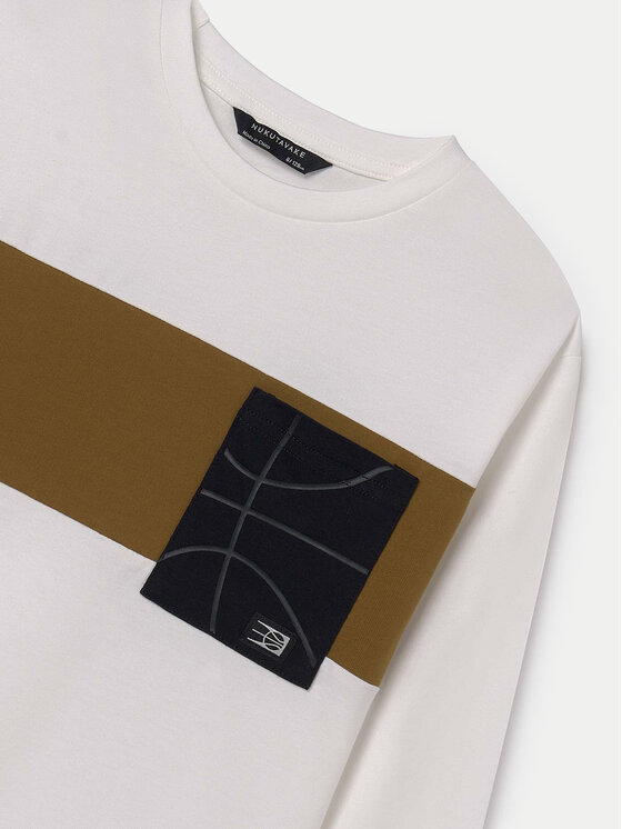 Mayoral Mayoral Blúz 7084 Ekru Regular Fit