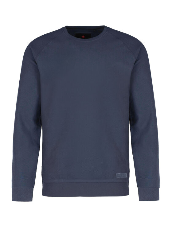 Volcano Volcano Bluza B-LION Niebieski Regular Fit