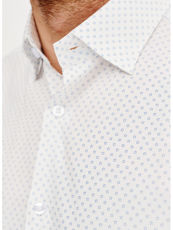 Pako Lorente Pako Lorente Koszula P25SF-1X-039 Biały Slim Fit