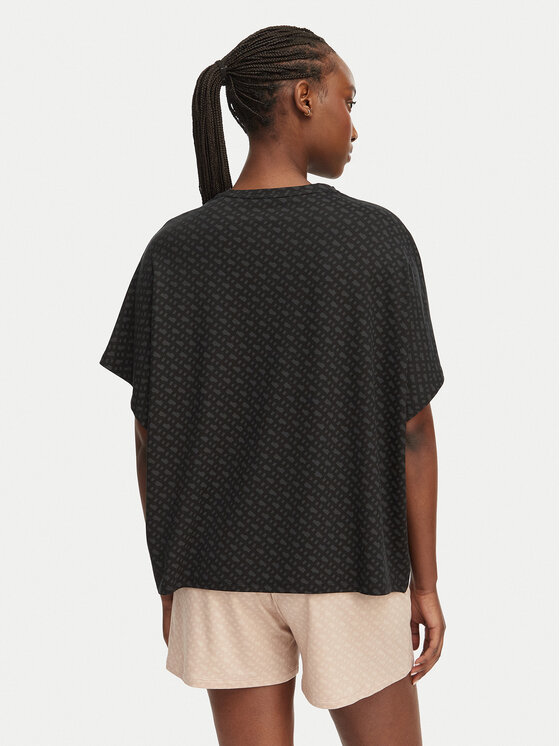 BOSS BOSS Pyjama-T-Shirt 50561029 Schwarz Oversize