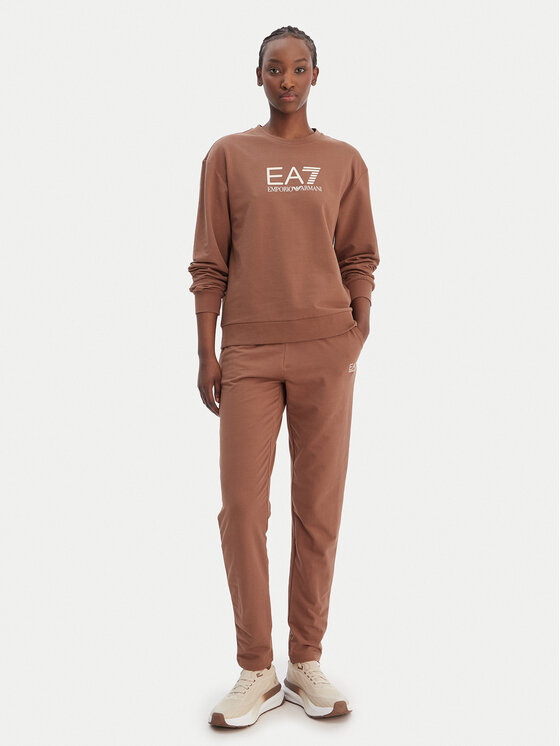 EA7 Emporio Armani EA7 Emporio Armani Tuta 7W000115 AF13135 U6044 Marrone Regular Fit