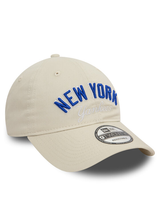 New Era New Era Šilterica Mlb Wordmark 920 Nyy 60503495 Bež