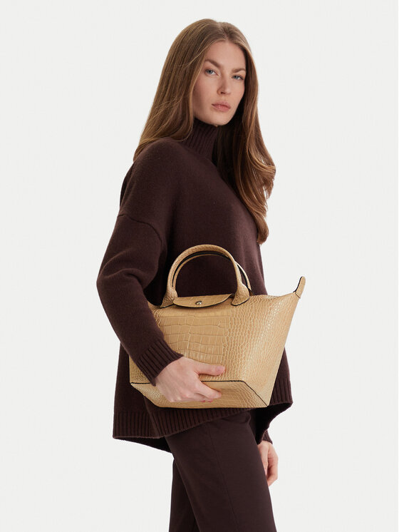 Longchamp Longchamp Ročna torba 1512HVC Bež