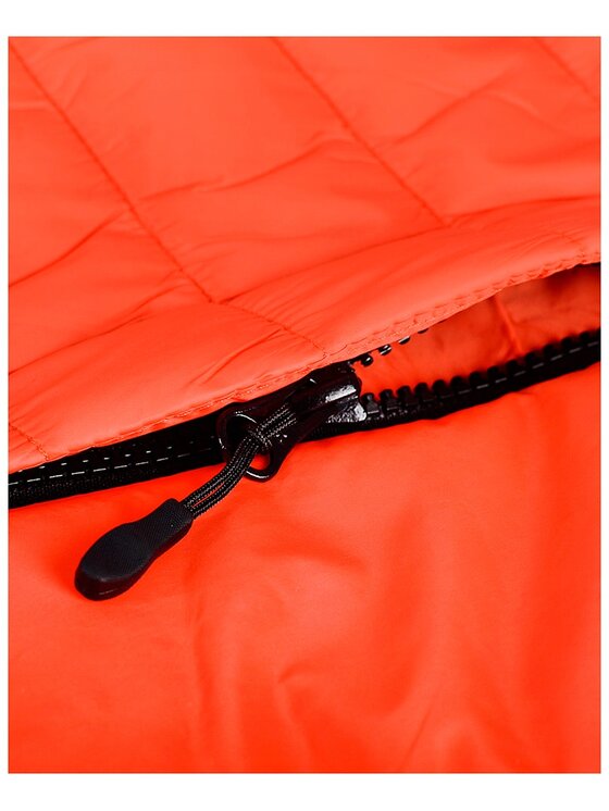 4F 4F Kurtka przejściowa TDJAM085 Pomarańczowy Comfortable Fit