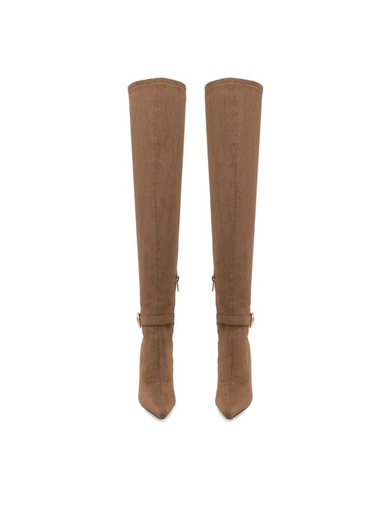 DeeZee DeeZee Stivali sopra il ginocchio Simone LS5629-20 Beige