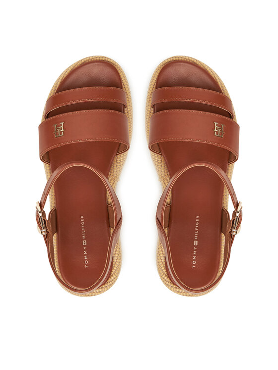 Tommy Hilfiger Tommy Hilfiger Espadryle T3A2-33793-0326 S Brązowy
