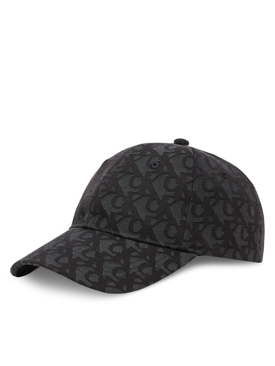 Calvin Klein Calvin Klein Czapka z daszkiem Aop 6 Panel Baseball Cap LV04K5058G Czarny