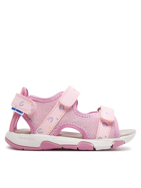 Geox Sandales B Sandal Multy Girl B450DA 0ASCE C8099 S Rozā