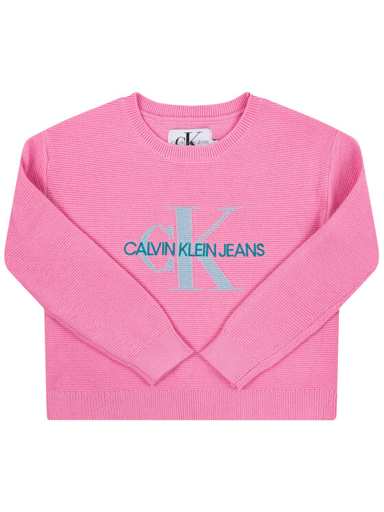 Calvin Klein Jeans Calvin Klein Jeans Πουλόβερ IG0IG00207 Ροζ Regular Fit