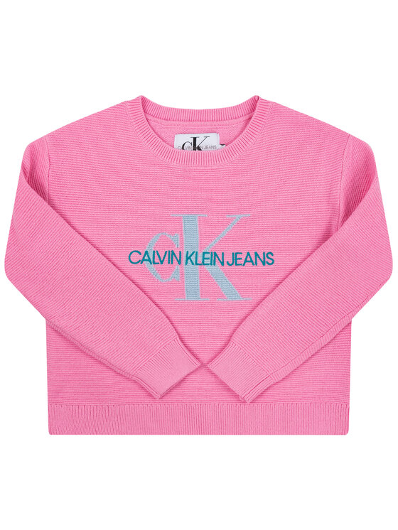 Calvin Klein Jeans Calvin Klein Jeans Пуловер IG0IG00207 Розов Regular Fit