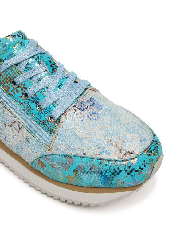 Laura Vita Laura Vita Sneakersy Delphine 06 Granatowy