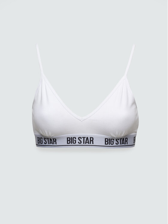 BIG STAR BIG STAR Biustonosz miękki ARDELIA Biały