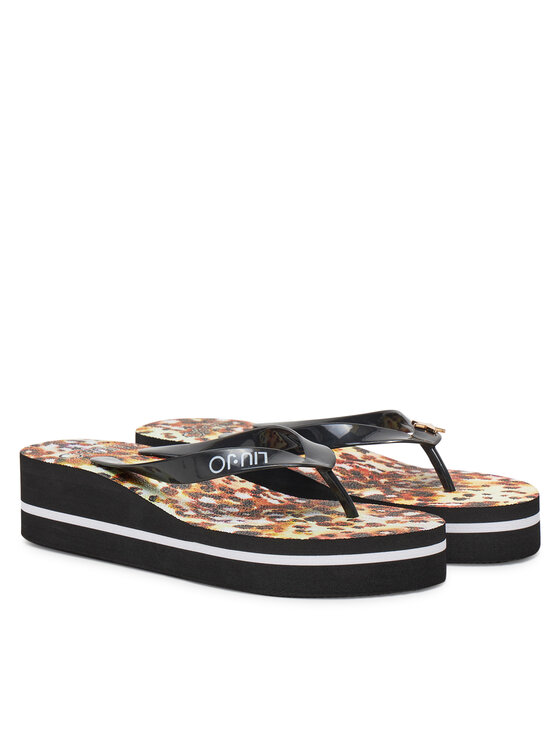 Liu Jo Liu Jo Джапанки Ciabatta VA5188 E1005 Черен