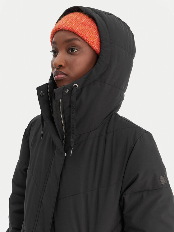 Roxy Roxy Ziemas jaka Ellie ERJJK03653 Melns Regular Fit