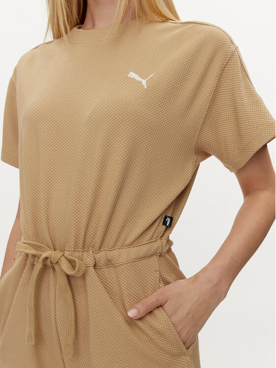 Puma Puma Kombinezon HER 677891 Beżowy Relaxed Fit