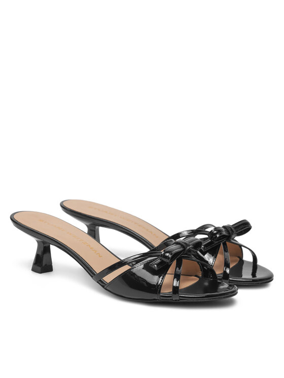 Stuart Weitzman Stuart Weitzman Şlapi Felicyty Solide SK118 Negru