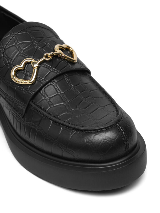 LOVE MOSCHINO LOVE MOSCHINO Loaferke JA10394G1MIB0000 Črna
