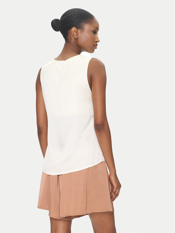 ViCOLO ViCOLO Majica TD0765 Écru Regular Fit