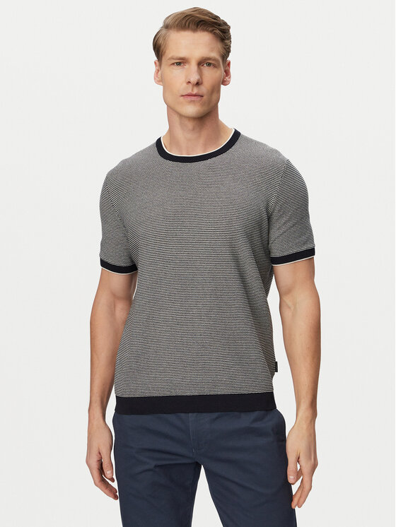 Bugatti Bugatti Pullover 7200-15535E Dunkelblau Regular Fit