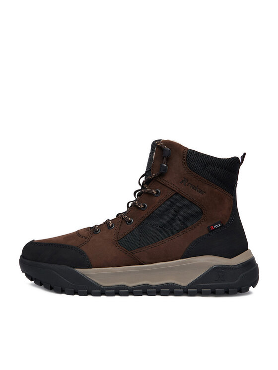 Rieker Rieker Šnurovacia obuv CEO-U1510-25 Tmavo hnedá